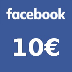 10€ Facebook Gift Card