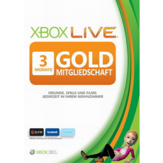 Xbox Live: 3 Month Gold Membership