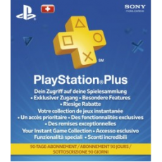 Playstation Plus 90 days CH - only for Switzerland!