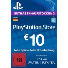 10 Euro Playstation Network Card DE - Playstation Cards