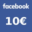 10€ Facebook Gift Card
