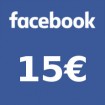 15€ Facebook Gift Card